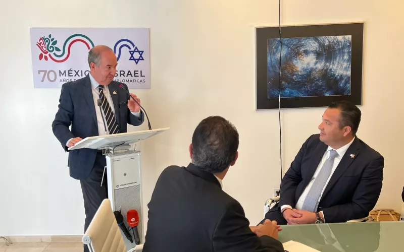 Firma Estado acuerdo de cooperación con la Embajada de Israel en